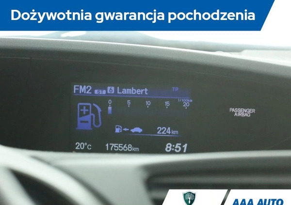 Honda Civic cena 33000 przebieg: 175567, rok produkcji 2012 z Wleń małe 191